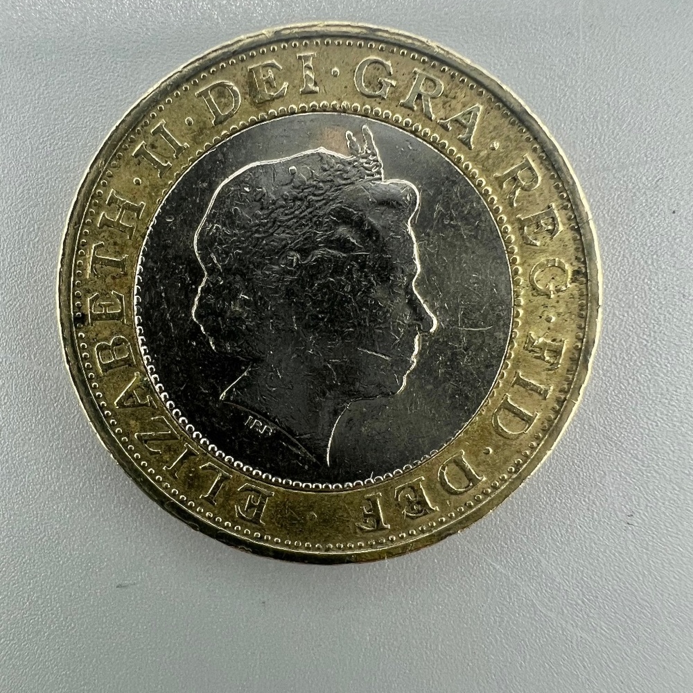 Genuine British £2 Coin 1998 Multi Color Metal
